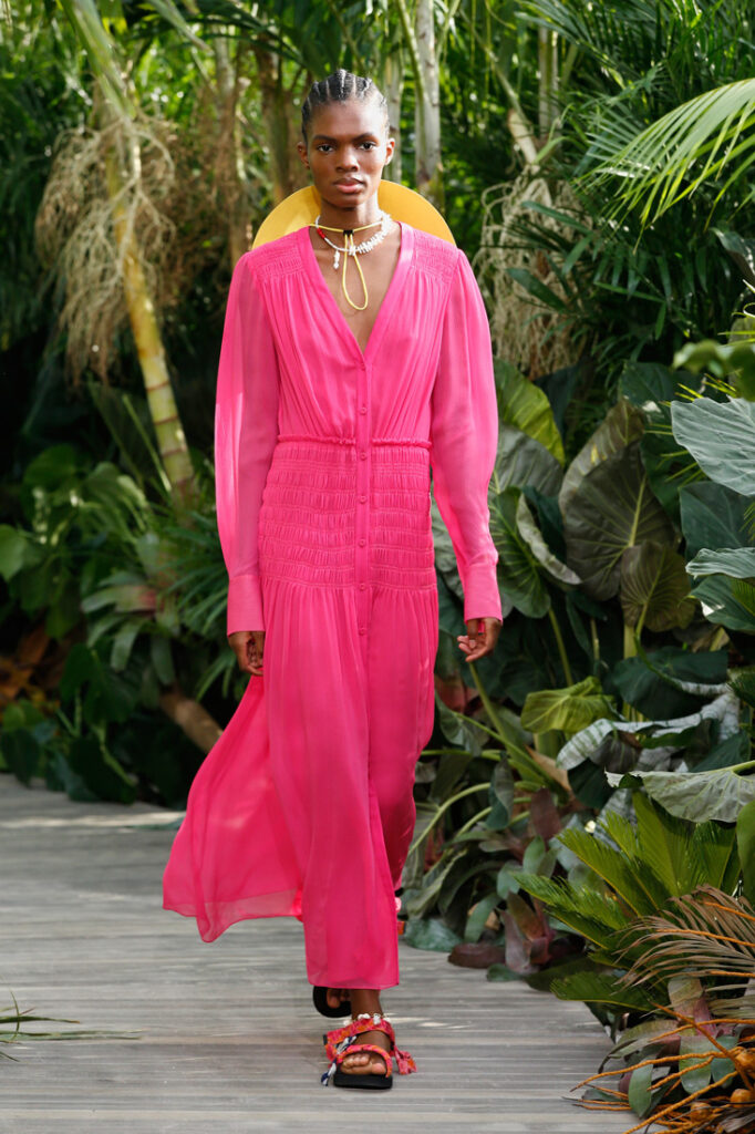 Estela Runway Report: Jason Wu Takes Us to Tulum for SS21 at NYFW